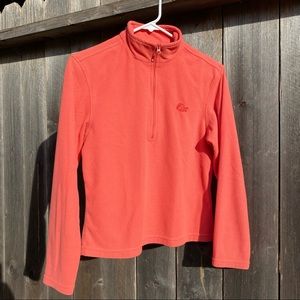 Lowe Alpine Women's Size Extra Small Half Zip Pullover, Salmon Pink